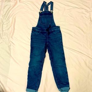 Justice Medium Wash Overalls